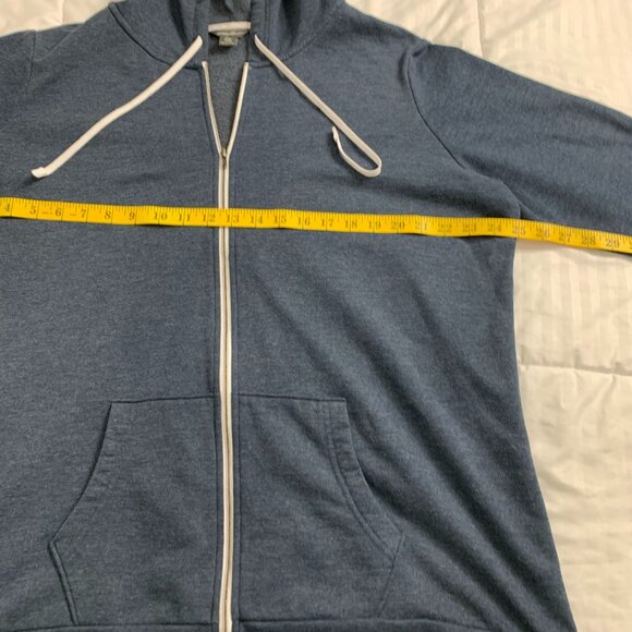 Eddie Bauer Men’s Blue Full-Zip Hoodie – XXL - Picture 9 of 13